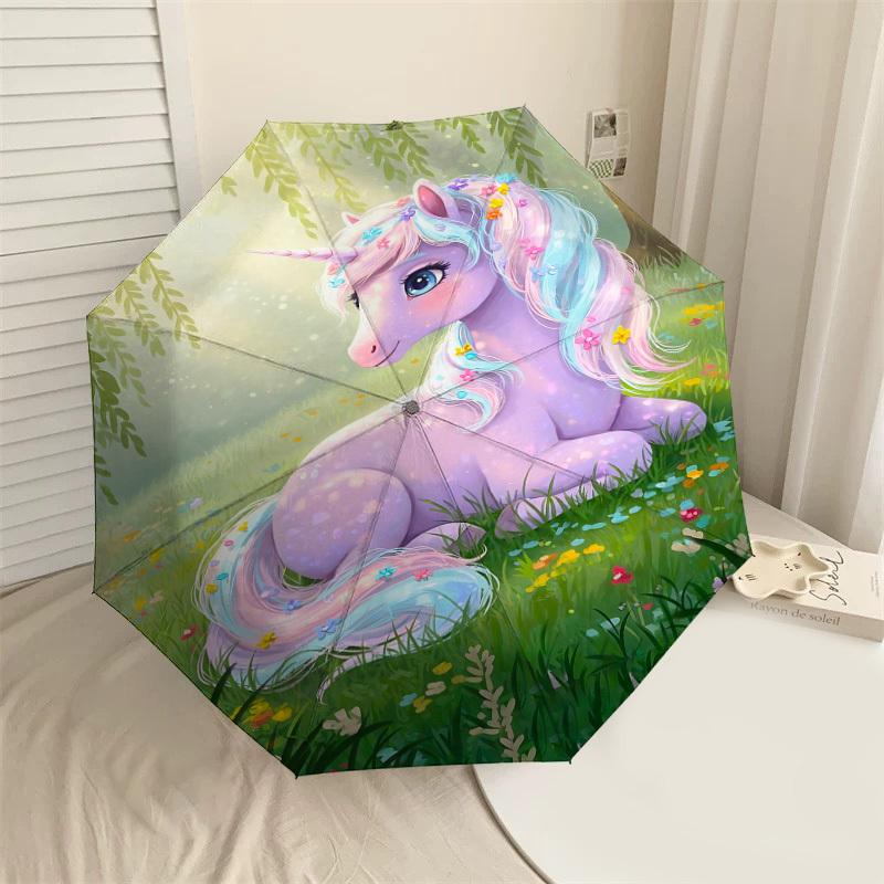 1PC unicorn, fantasyAutomatic Open/Close Umbrella with Windproof, 8-Rib Sturdy Canopy, Durable Ribs, Fashionable Design1305A
1PC unicorn, fantasyAutomatic Open/Close Umbrella with Windproof, 8-Rib Sturdy Canopy, Durable Ribs, Fashionable Design1305A
