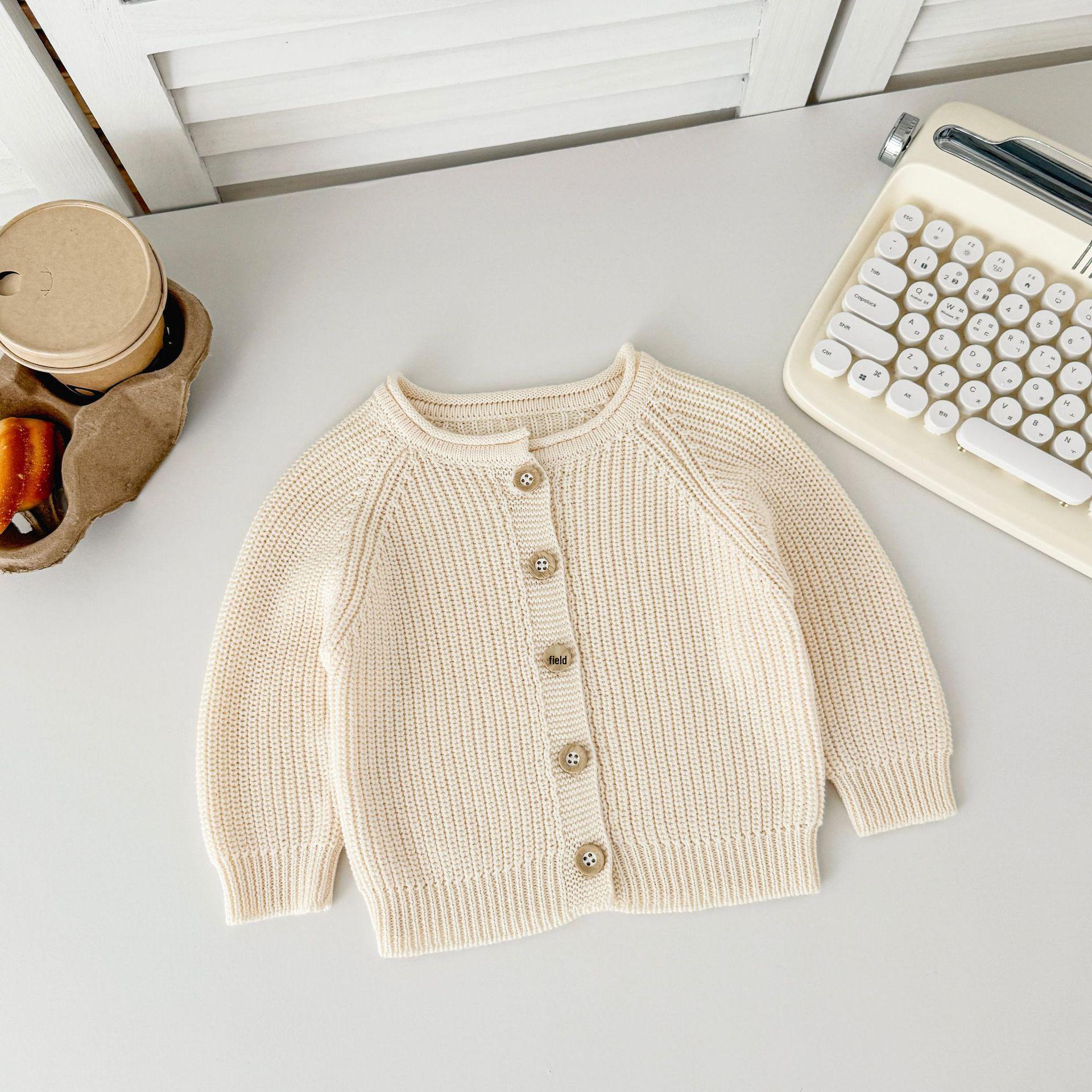 Популярный вязаный кардиган для младенцев и малышей - Чистый хлопок, однотонный, стиль весна/осень для мальчиков 100 cm
Популярный вязаный кардиган для младенцев и малышей - Чистый хлопок, однотонный, стиль весна/осень для мальчиков 100 cm