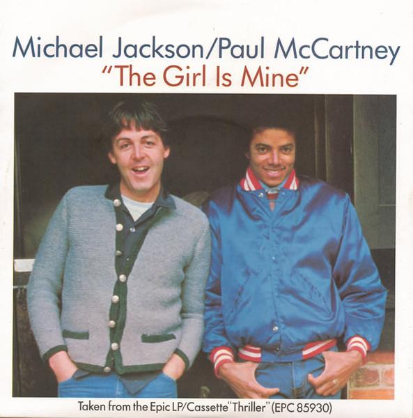 7inch Record MICHAEL JACKSON / PAUL MCCARTNEY - The Girl Is Mine EPCA2729 Epic 1982 UK Pop Used
7inch Record MICHAEL JACKSON / PAUL MCCARTNEY - The Girl Is Mine EPCA2729 Epic 1982 UK Pop Used