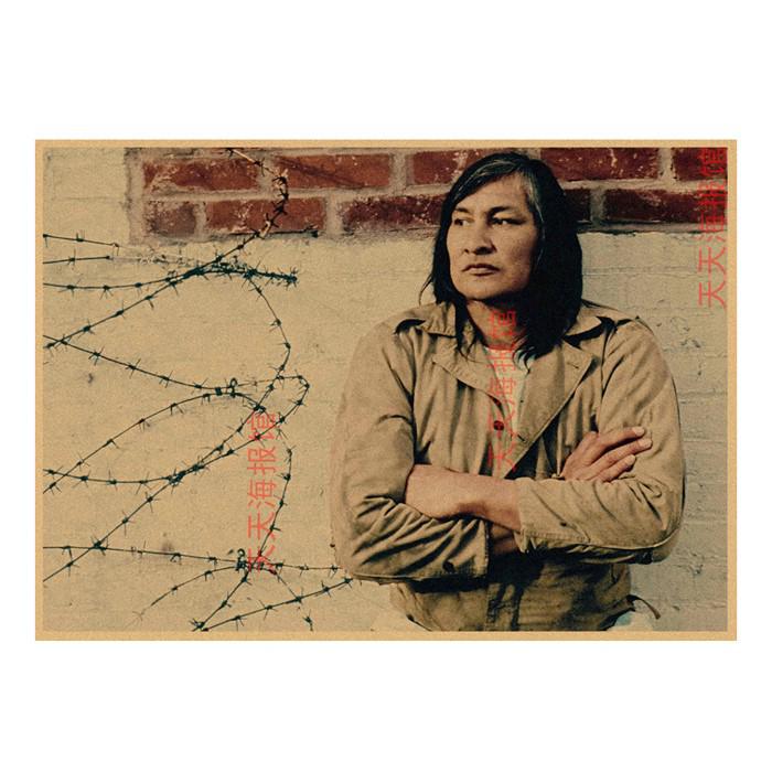 One Flew Over the Cuckoo s Nest Film Poster - Kraft Paper Mural for Bar/Cafe 29.7X42cm(A3 size)
One Flew Over the Cuckoo s Nest Film Poster - Kraft Paper Mural for Bar/Cafe 29.7X42cm(A3 size)
