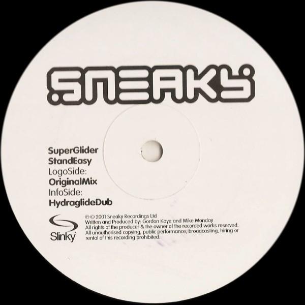 12inch Record SUPERGLIDER - Stand Easy VIC001 Sneaky, Slinky 2001 UK Dance & Electronica Used
12inch Record SUPERGLIDER - Stand Easy VIC001 Sneaky, Slinky 2001 UK Dance & Electronica Used