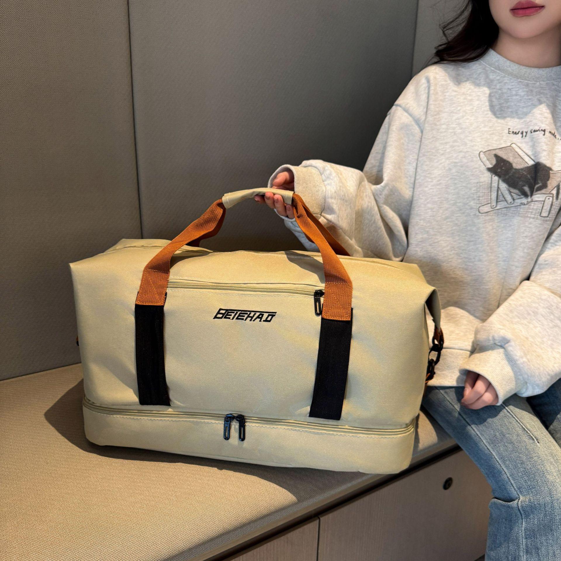 Водонепроницаемая сумка для плавания большой вместимости с отделением для мокрого/сухого и отделением для обуви хаки
Водонепроницаемая сумка для плавания большой вместимости с отделением для мокрого/сухого и отделением для обуви хаки