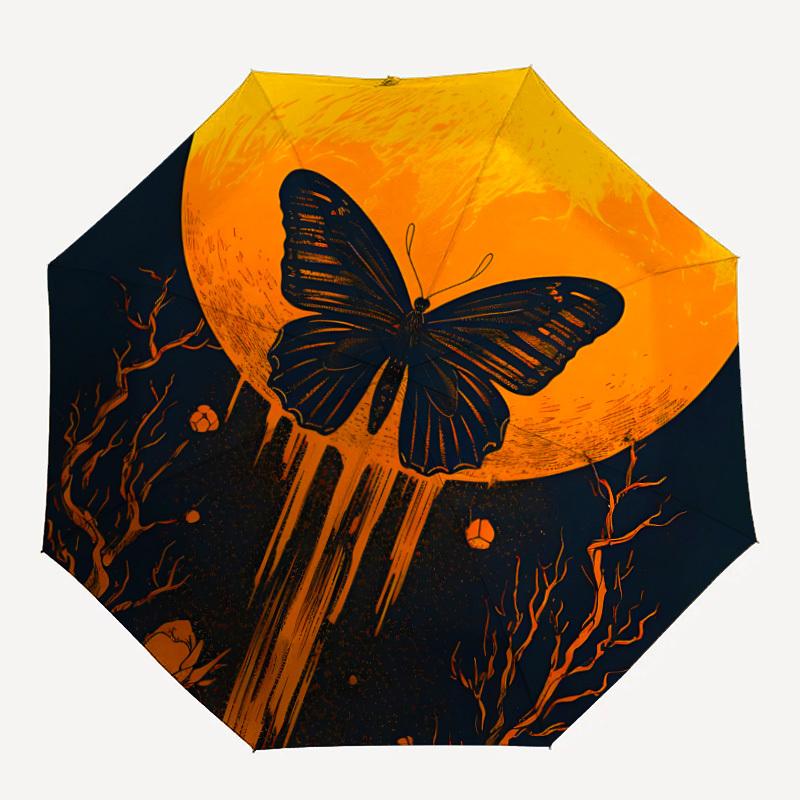 1pc Butterfly Moon Automatic Open/Close Umbrella, Portable Folding Umbrella for Travel, Themed Events, It is suitable as a gift for various festivals,
1pc Butterfly Moon Automatic Open/Close Umbrella, Portable Folding Umbrella for Travel, Themed Events, It is suitable as a gift for various festivals,