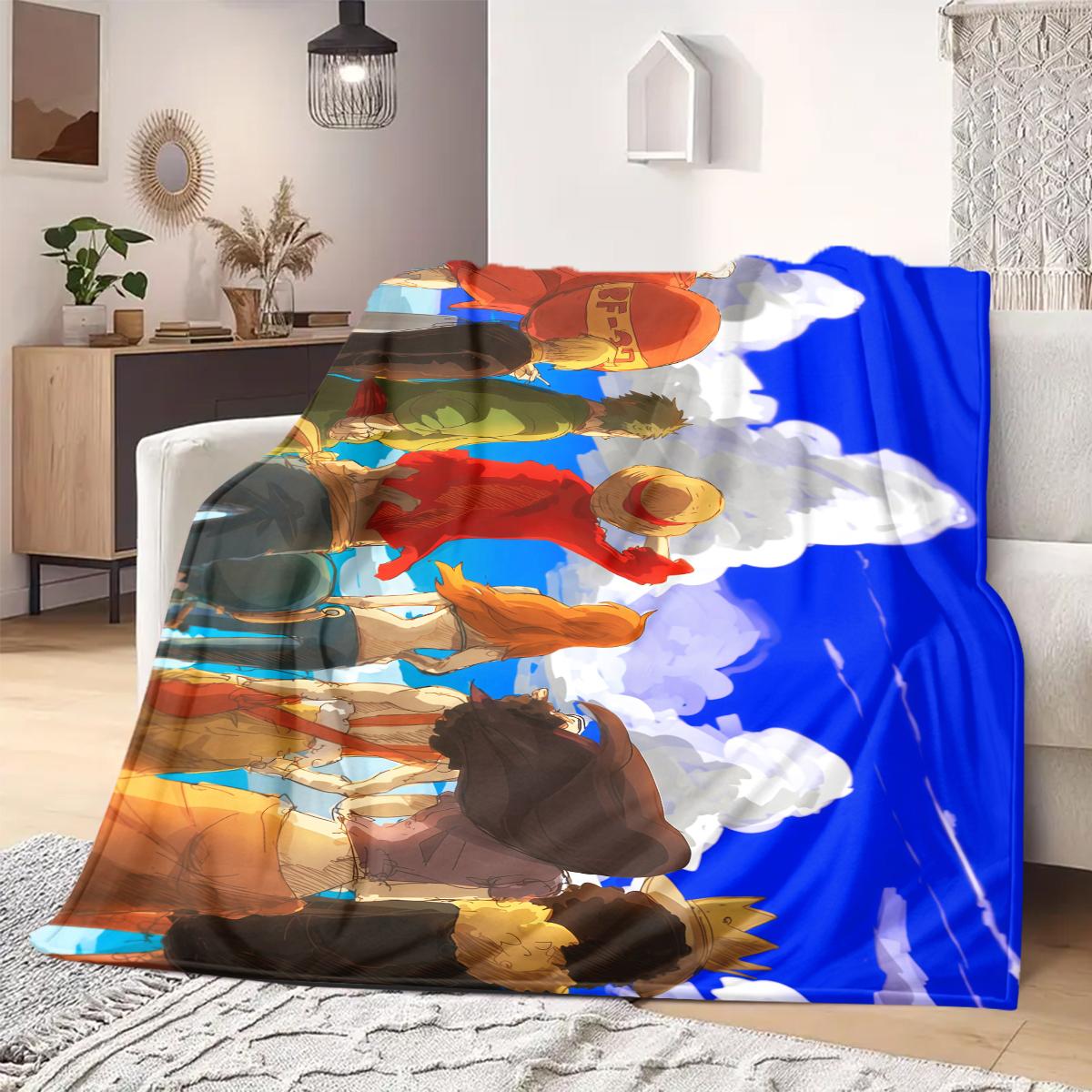 ONE PIECE Anime Print Blanket Warm Comfortable Flannel Blanket Suitable for Bedrooms,Sofas, Beds,Chairs,Travel -QIAO90 75x90cm
ONE PIECE Anime Print Blanket Warm Comfortable Flannel Blanket Suitable for Bedrooms,Sofas, Beds,Chairs,Travel -QIAO90 75x90cm