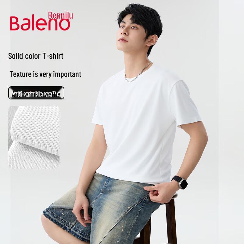 Baleno Men s Waffle Knit Short Sleeve T-Shirt XL
Baleno Men s Waffle Knit Short Sleeve T-Shirt XL