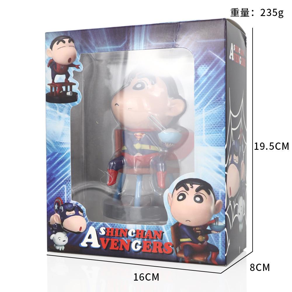 Unique Crayon Shinchan Anime Figures In Vibrant Colors Perfect For Car Decoration And Collectibles Superman Box
Unique Crayon Shinchan Anime Figures In Vibrant Colors Perfect For Car Decoration And Collectibles Superman Box