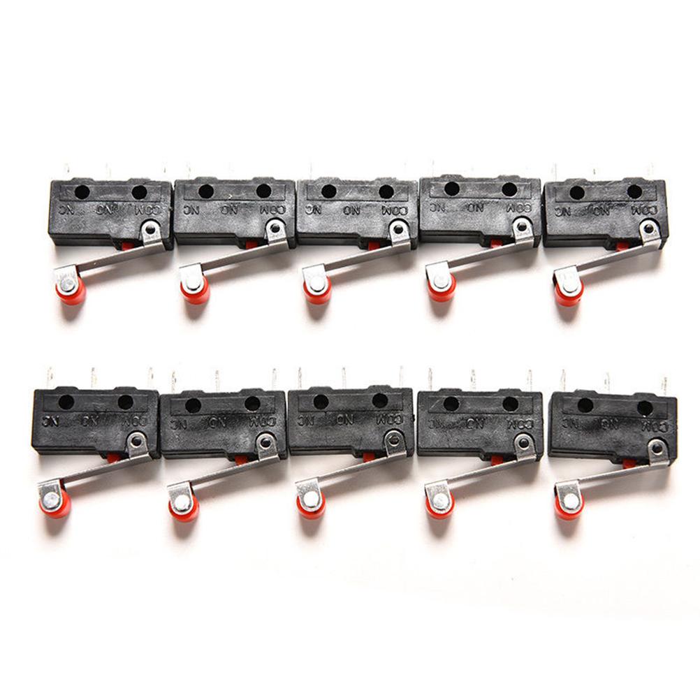 10 Pieces/Set 5A 125 250V SPDT 1NO 1NC Momentary Hinge Roller Lever Tact Micro Switches 3 Pins KW11-N KW12 Mouse Reset Button
10 Pieces/Set 5A 125 250V SPDT 1NO 1NC Momentary Hinge Roller Lever Tact Micro Switches 3 Pins KW11-N KW12 Mouse Reset Button