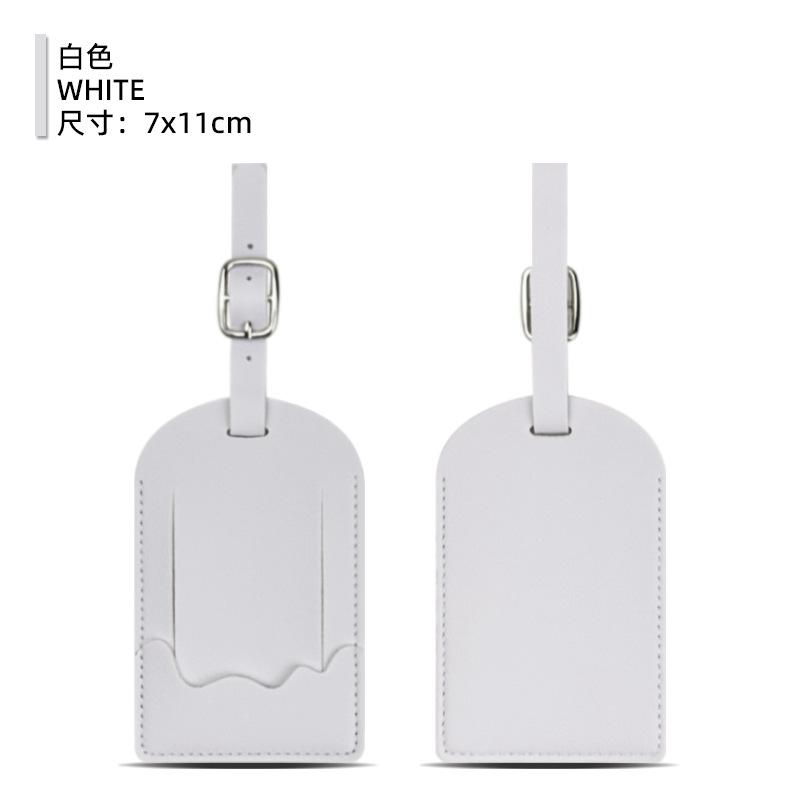 Утолщенная кожаная бирка для багажа из ПУ, можно добавить ЛОГОТИП, откидная, защита от потери и от подглядывания, кожаная бирка для багажа, посадочный талон белый
Утолщенная кожаная бирка для багажа из ПУ, можно добавить ЛОГОТИП, откидная, защита от потери и от подглядывания, кожаная бирка для багажа, посадочный талон белый