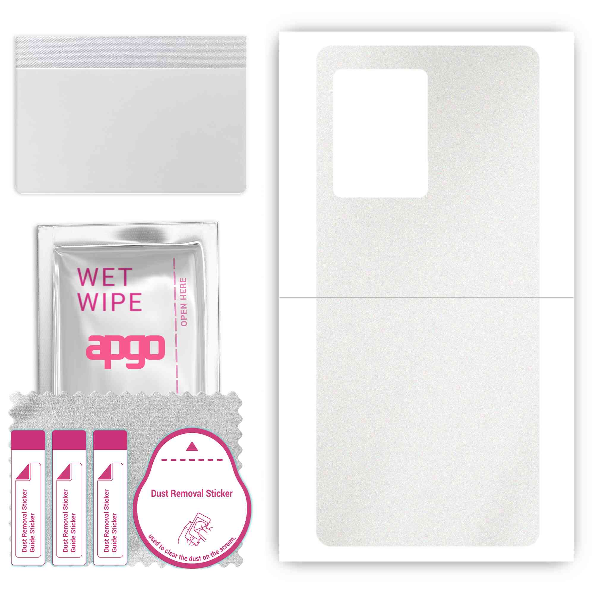apgo Protective Skin Sticker for the back compatible with ZTE Nubia Z50, Wrap Film, Foil, Vinyl - Pattern Matte Transparent
apgo Protective Skin Sticker for the back compatible with ZTE Nubia Z50, Wrap Film, Foil, Vinyl - Pattern Matte Transparent