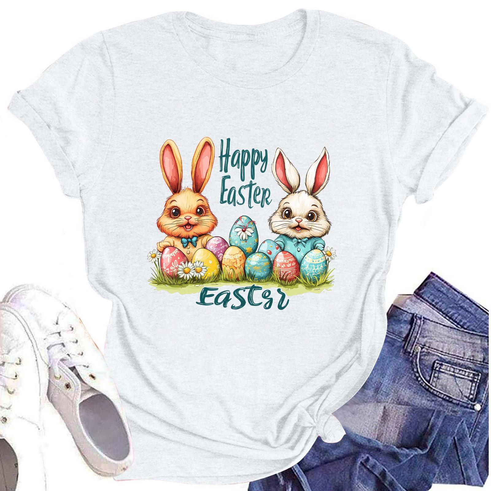 Женский топ с круглым вырезом, повседневный принт, футболка с короткими рукавами S белый
Женский топ с круглым вырезом, повседневный принт, футболка с короткими рукавами S белый