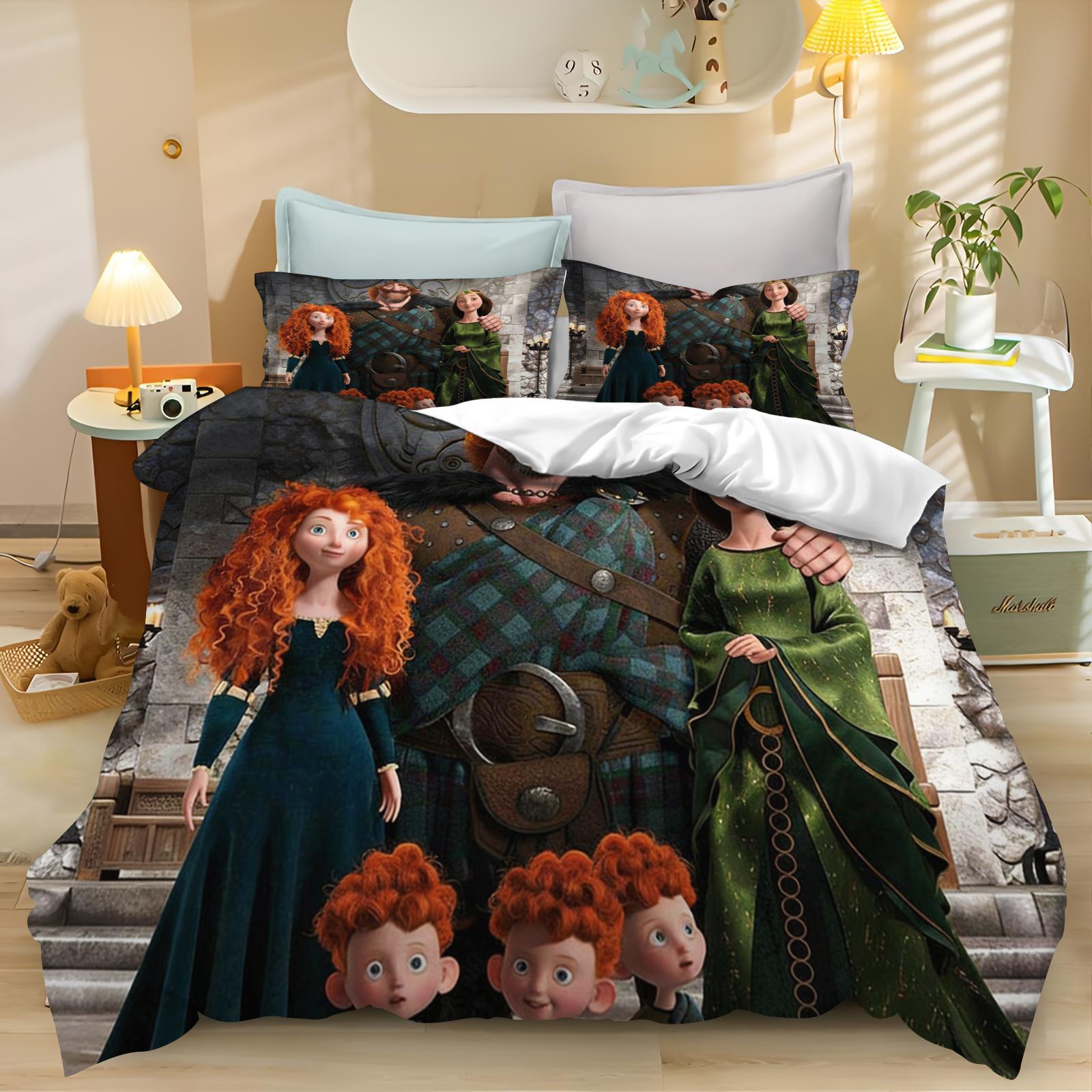 Merida Bedding Set 1 Quilt Cover One Piece Bedding Set Comforte Luxus Exquisite Birthday Gift 100% Polyester Home Decor 135x200cm
Merida Bedding Set 1 Quilt Cover One Piece Bedding Set Comforte Luxus Exquisite Birthday Gift 100% Polyester Home Decor 135x200cm