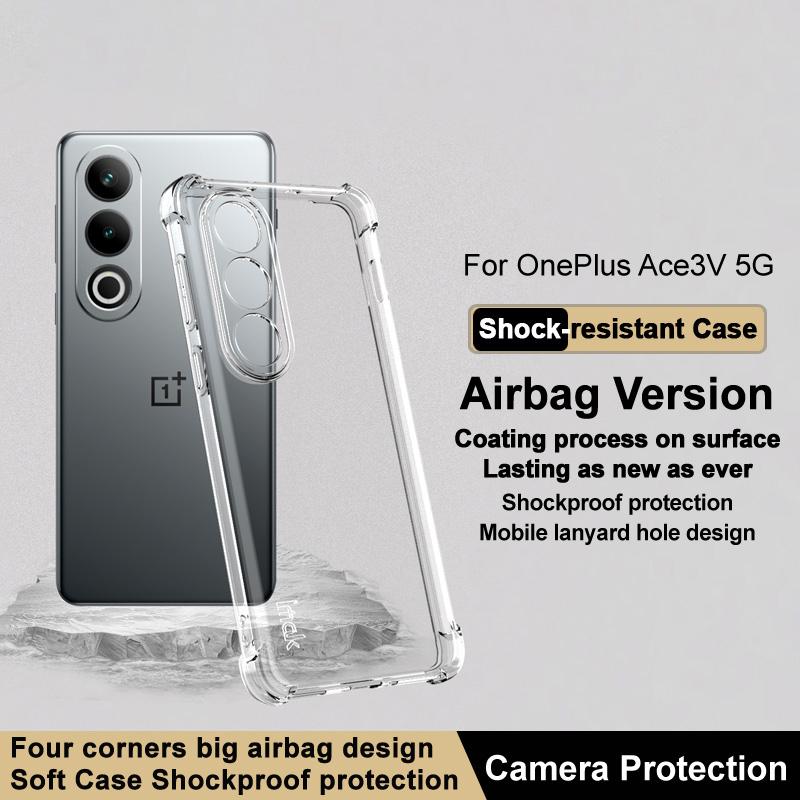 IMAK For OnePlus Ace 3V 5G Case Airbag Design TPU Anti-scratch Phone Cover Transparent
IMAK For OnePlus Ace 3V 5G Case Airbag Design TPU Anti-scratch Phone Cover Transparent