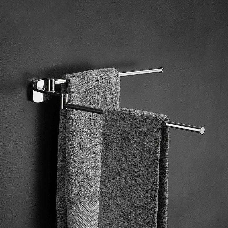 Stainless steel Bathroom Towel Rack Nail Free Toilet Towel Bar Multifunctional Folding Shower Storage Rack Chrome Towel Ring
Stainless steel Bathroom Towel Rack Nail Free Toilet Towel Bar Multifunctional Folding Shower Storage Rack Chrome Towel Ring