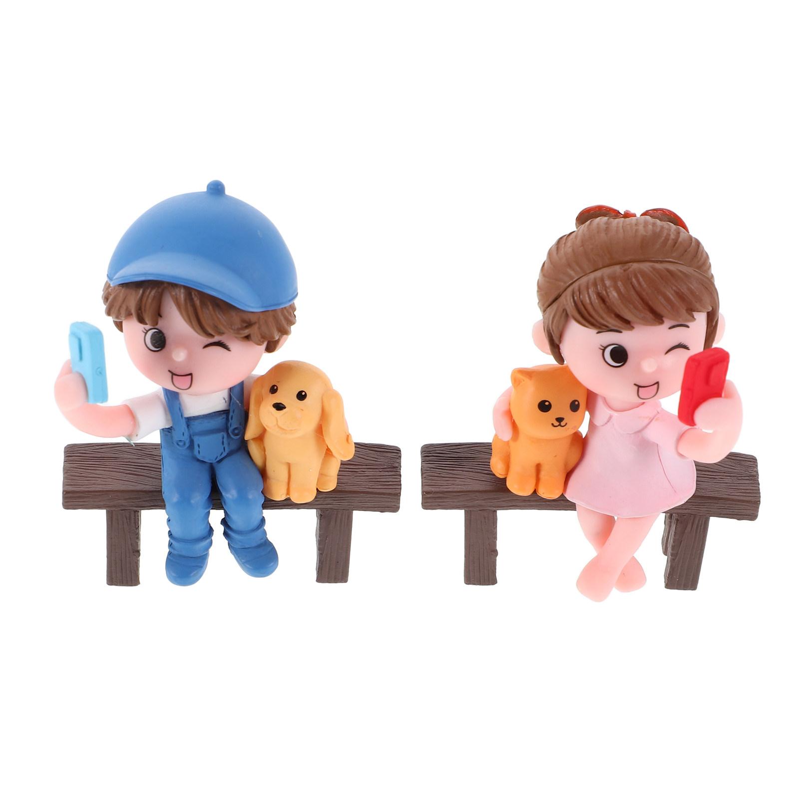 1Pair Miniature Sitting Couple Sculpture PVC Micro Landscape Decor Romantic Home Office Desktop Shelf Coffee Table Bedside 6.1X4.6X4CM
1Pair Miniature Sitting Couple Sculpture PVC Micro Landscape Decor Romantic Home Office Desktop Shelf Coffee Table Bedside 6.1X4.6X4CM
