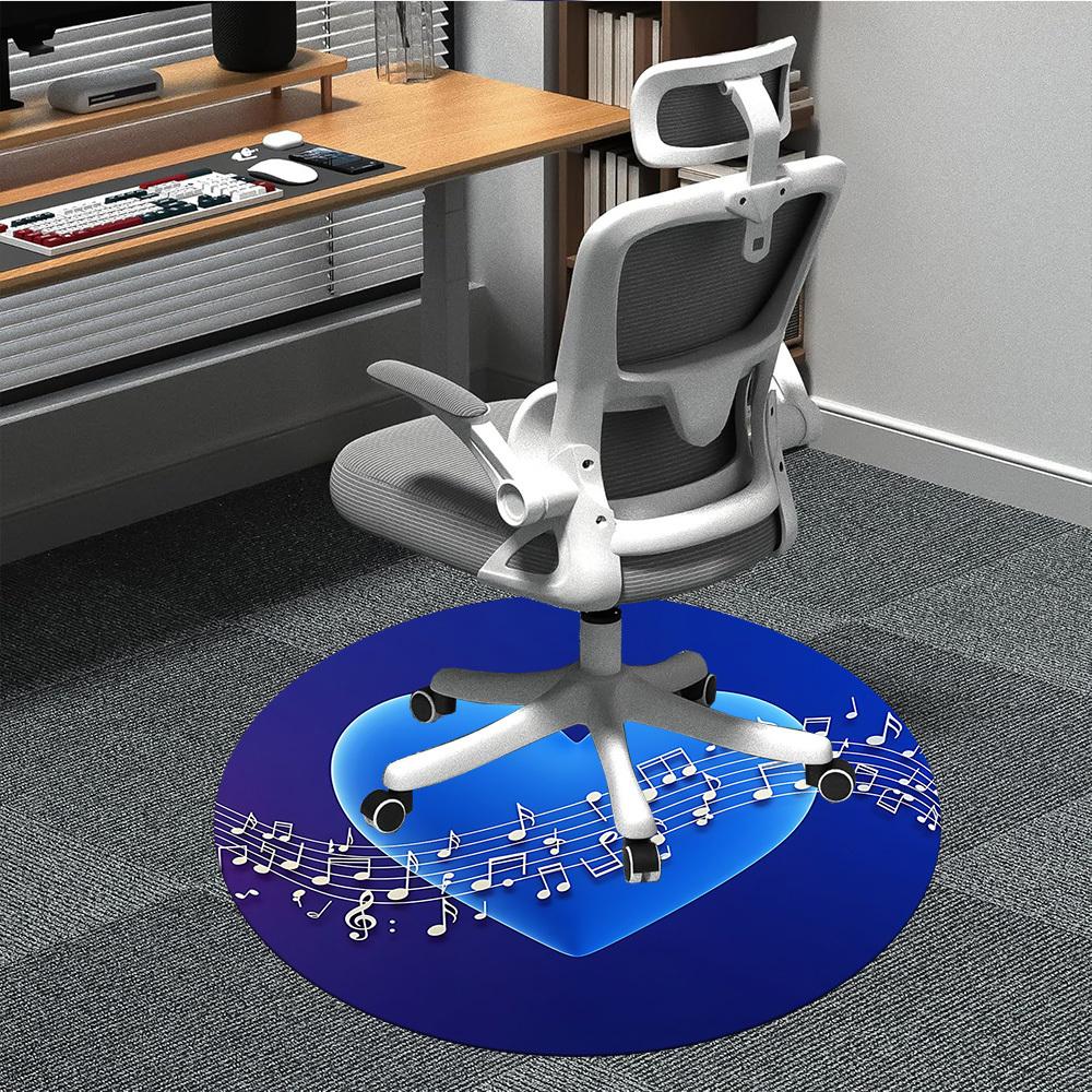 1pc Heart Music Notes Chair Carpet for Office, Non-slip, Soft and Durable Office Rug, Perfect for Office yy260131014 80cm by 80cm
1pc Heart Music Notes Chair Carpet for Office, Non-slip, Soft and Durable Office Rug, Perfect for Office yy260131014 80cm by 80cm