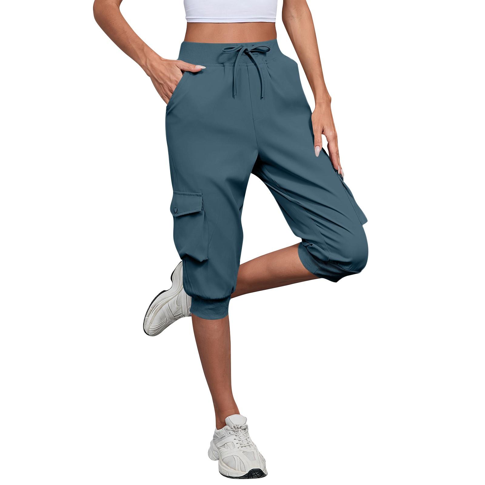 Women s Fashion Solid Color Casual Lace-up Workwear Cropped Pants L
Women s Fashion Solid Color Casual Lace-up Workwear Cropped Pants L