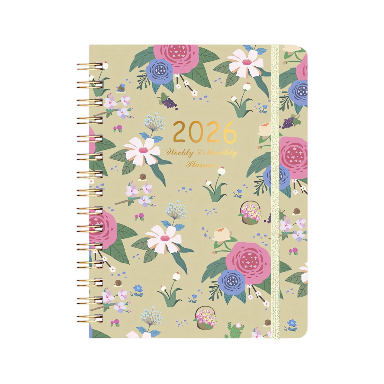 2026 Planner, Stylish Calendar, Ample Notebook Space, Perfect For Recording To Do Lists One Size
2026 Planner, Stylish Calendar, Ample Notebook Space, Perfect For Recording To Do Lists One Size