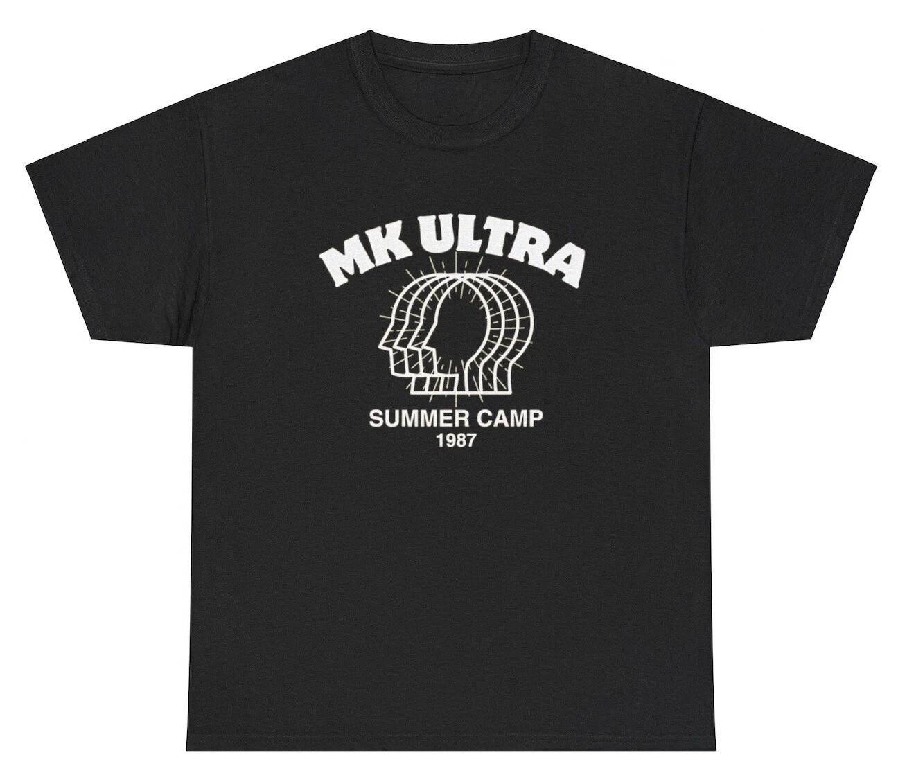 MK Ultra Summer Camp 1987 T Shirt Funny Political CIA Conspiracy Humor Silly Tee S
MK Ultra Summer Camp 1987 T Shirt Funny Political CIA Conspiracy Humor Silly Tee S