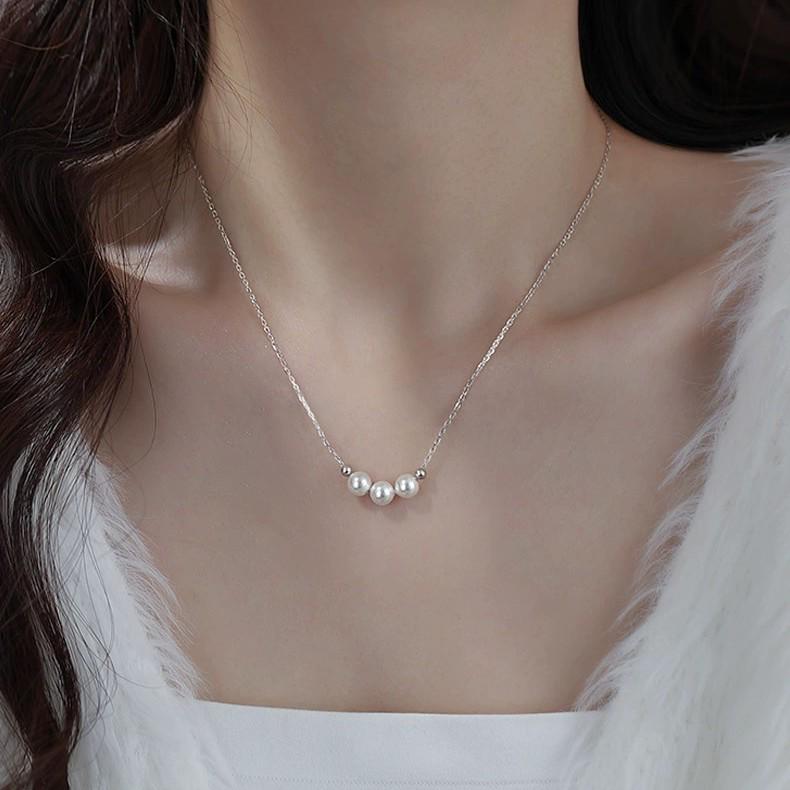 Titanium Steel Minimalist Temperament Cold Style Pearl Necklace - Women s Light Luxury Versatile Clavicle Chain
Titanium Steel Minimalist Temperament Cold Style Pearl Necklace - Women s Light Luxury Versatile Clavicle Chain