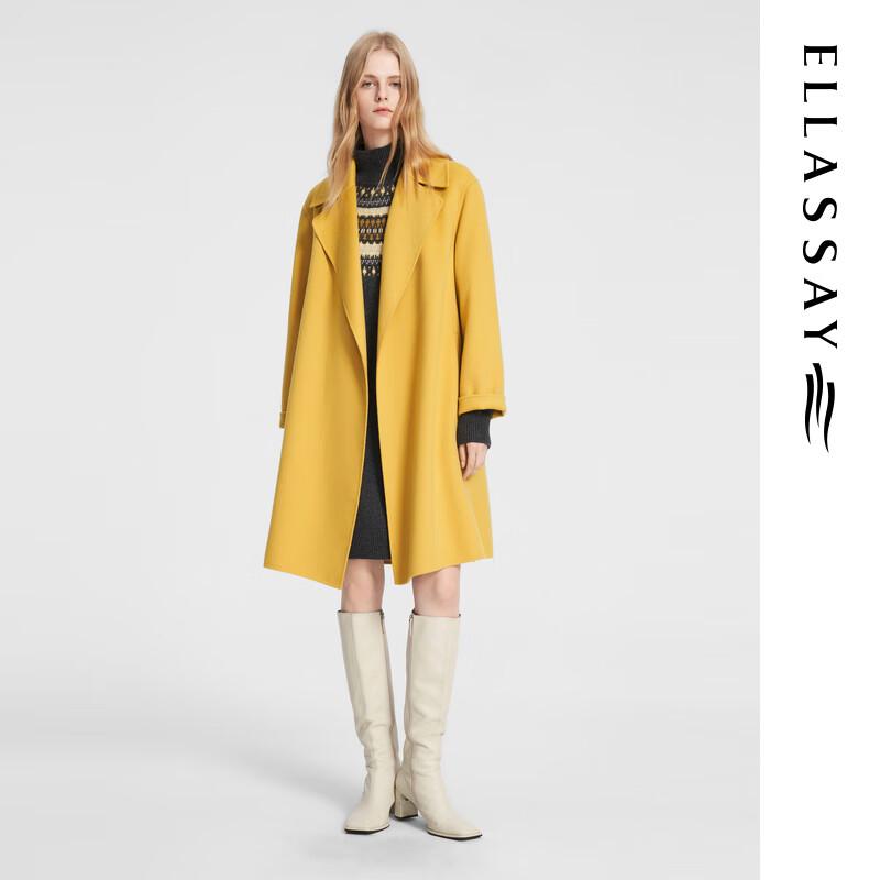 ELLASSAY Women s Australian Wool Blend Mid-Length Coat
ELLASSAY Women s Australian Wool Blend Mid-Length Coat
