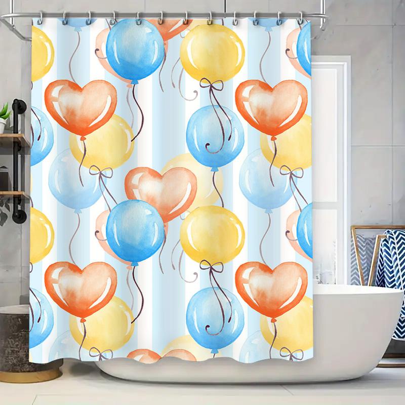 Акварельная шторка для душа с воздушными шарами Синяя Желтая Красная Горячий воздух Форма сердца Декоративная Тканевая лента для ванны Водонепроницаемая Домашняя Ванная Аксессуары 90x180cm
Акварельная шторка для душа с воздушными шарами Синяя Желтая Красная Горячий воздух Форма сердца Декоративная Тканевая лента для ванны Водонепроницаемая Домашняя Ванная Аксессуары 90x180cm