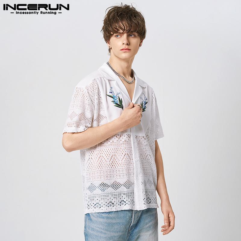 INCERUN Летние мужские праздничные рубашки с вырезами и принтом
INCERUN Летние мужские праздничные рубашки с вырезами и принтом