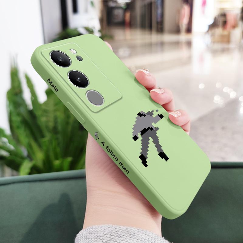 Fallen Man Phone Case For VIVO V50 V40 V30 V29 V29E V27 V27E V25 V25E V23 V23E V21 V20 Y20 Y12 Y21 Y22 Y50 Y35 Y76 Pro 4G 5G Y36 4G(Y36 5G) світло-зелений колір
Fallen Man Phone Case For VIVO V50 V40 V30 V29 V29E V27 V27E V25 V25E V23 V23E V21 V20 Y20 Y12 Y21 Y22 Y50 Y35 Y76 Pro 4G 5G Y36 4G(Y36 5G) світло-зелений колір