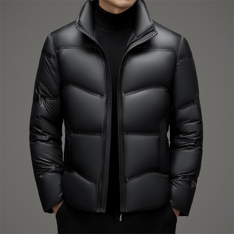 Men s Winter Stand Collar Down Jacket - Trendy, Versatile, Thick, Warm, Black Gold White Duck Down Outerwear for Middle-aged 4XL чорний
Men s Winter Stand Collar Down Jacket - Trendy, Versatile, Thick, Warm, Black Gold White Duck Down Outerwear for Middle-aged 4XL чорний