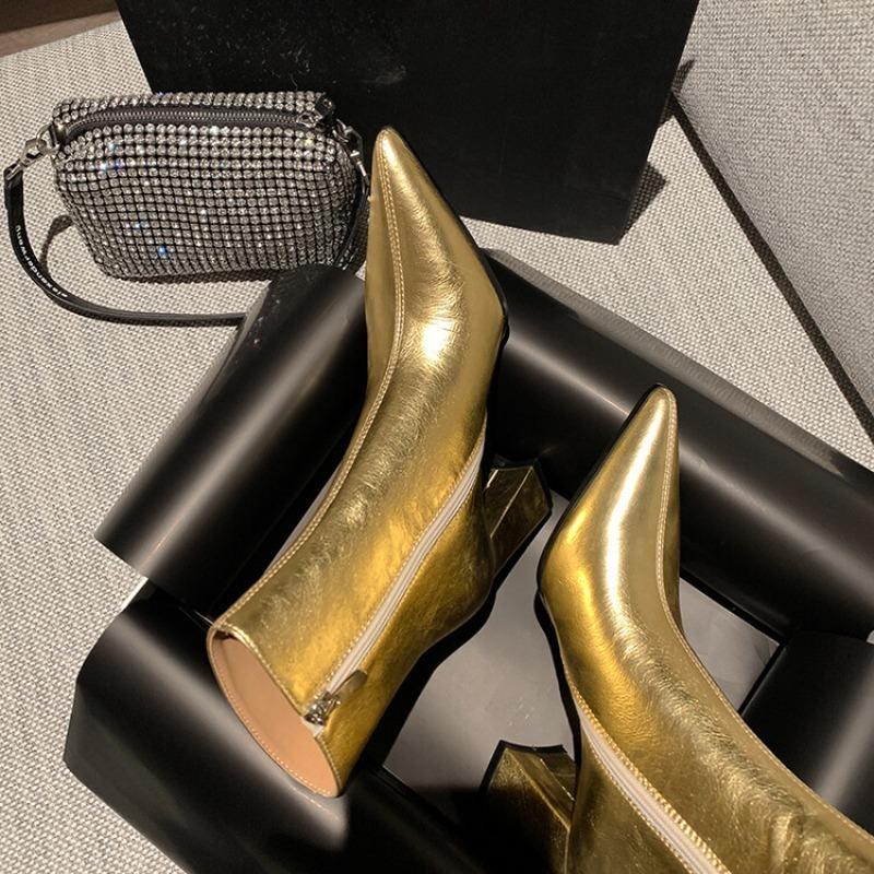 2026 New Women s Fashion Chunky Single Boots Fall New Pointy Bright Side Zipper Comfortable High Heel Ankle Boots 42 золотий
2026 New Women s Fashion Chunky Single Boots Fall New Pointy Bright Side Zipper Comfortable High Heel Ankle Boots 42 золотий