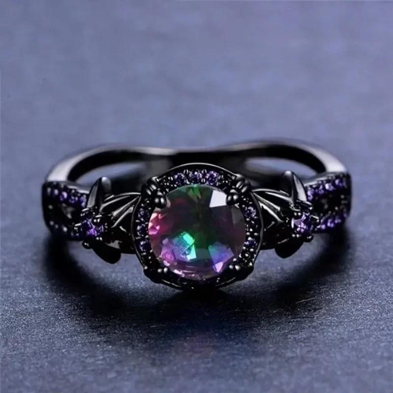 ZHIXUN New Purple Cubic Zirconia Black Ring for Women Retro Gorgeous Engagement Party Design Zircon Accessories Ladies Gifts 9
ZHIXUN New Purple Cubic Zirconia Black Ring for Women Retro Gorgeous Engagement Party Design Zircon Accessories Ladies Gifts 9