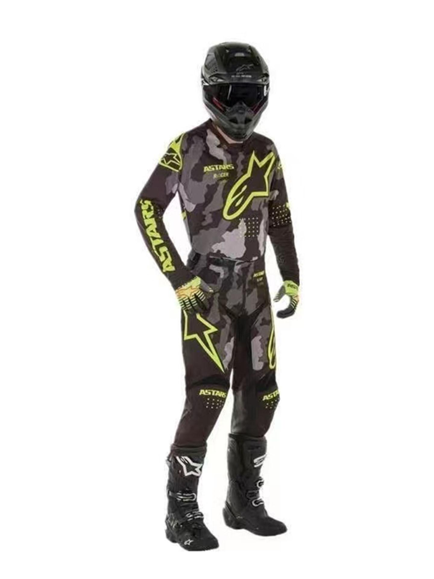 Motorcycle riding suit set, breathable sunscreen, mountain venue speed-down suit, quick-drying wear-resistant suit S
Motorcycle riding suit set, breathable sunscreen, mountain venue speed-down suit, quick-drying wear-resistant suit S