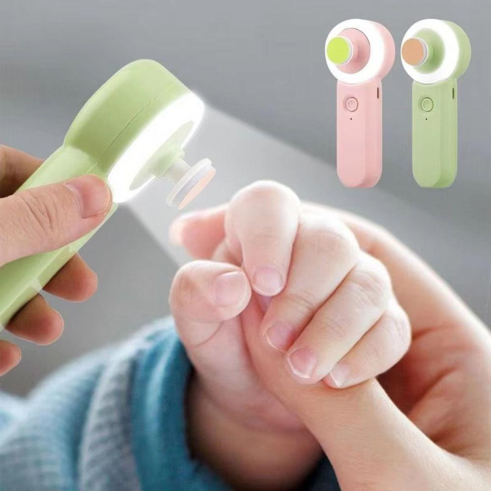 Anti-clamping Luminous Toddler Grinder Set Low Noise Baby Nail Trimmer with LED Kids зелений
Anti-clamping Luminous Toddler Grinder Set Low Noise Baby Nail Trimmer with LED Kids зелений