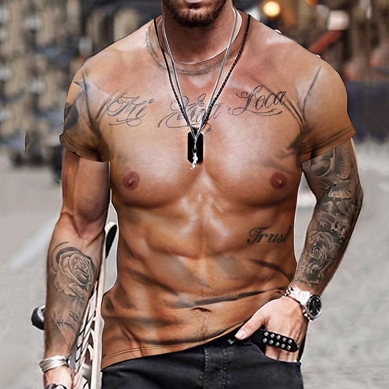 Men s Graphic Simulation T Shirt Short Sleeve T shirt 3D Print Crew Neck Shirt Vintage Fashion Designer Outdoor Daily XL
Men s Graphic Simulation T Shirt Short Sleeve T shirt 3D Print Crew Neck Shirt Vintage Fashion Designer Outdoor Daily XL