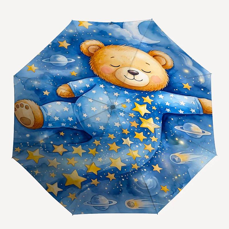 1PC Teddy bear pajamas Umbrella-8-Rib Reinforced, Automatic Open, Lightweight & Durable, Fashion Accessory for Outdoor, Beach L0419
1PC Teddy bear pajamas Umbrella-8-Rib Reinforced, Automatic Open, Lightweight & Durable, Fashion Accessory for Outdoor, Beach L0419