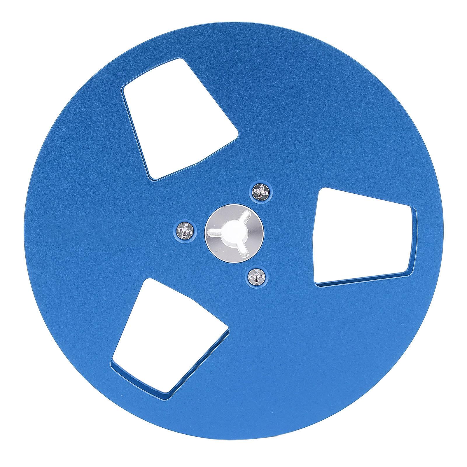 Empty Tape Reel 5 Inch 3 Holes Nab Universal Open Empty Aluminum Alloy Takeup Reel for Studer ReVox синій
Empty Tape Reel 5 Inch 3 Holes Nab Universal Open Empty Aluminum Alloy Takeup Reel for Studer ReVox синій