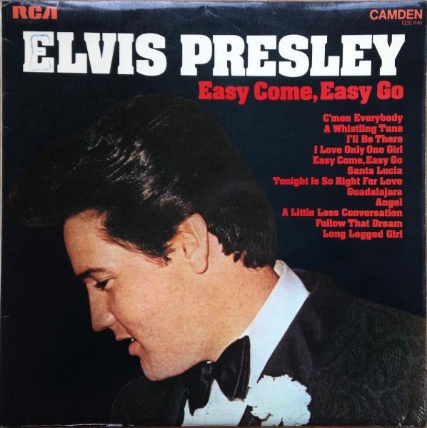 LP Record ELVIS PRESLEY - Easy Come, Easy Go CDS1146 RCA Camden 1975 UK Rock Used
LP Record ELVIS PRESLEY - Easy Come, Easy Go CDS1146 RCA Camden 1975 UK Rock Used
