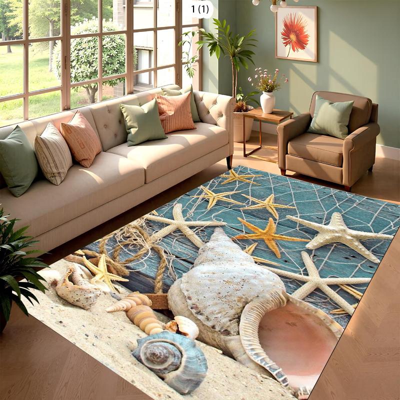 Living Room, Bedroom, Carpet, Beach, Ocean Style 2D Printed Carpet Floor Mat Living Room Decoration Area Rug Bedroom Decoration 50cm x 80cm
Living Room, Bedroom, Carpet, Beach, Ocean Style 2D Printed Carpet Floor Mat Living Room Decoration Area Rug Bedroom Decoration 50cm x 80cm