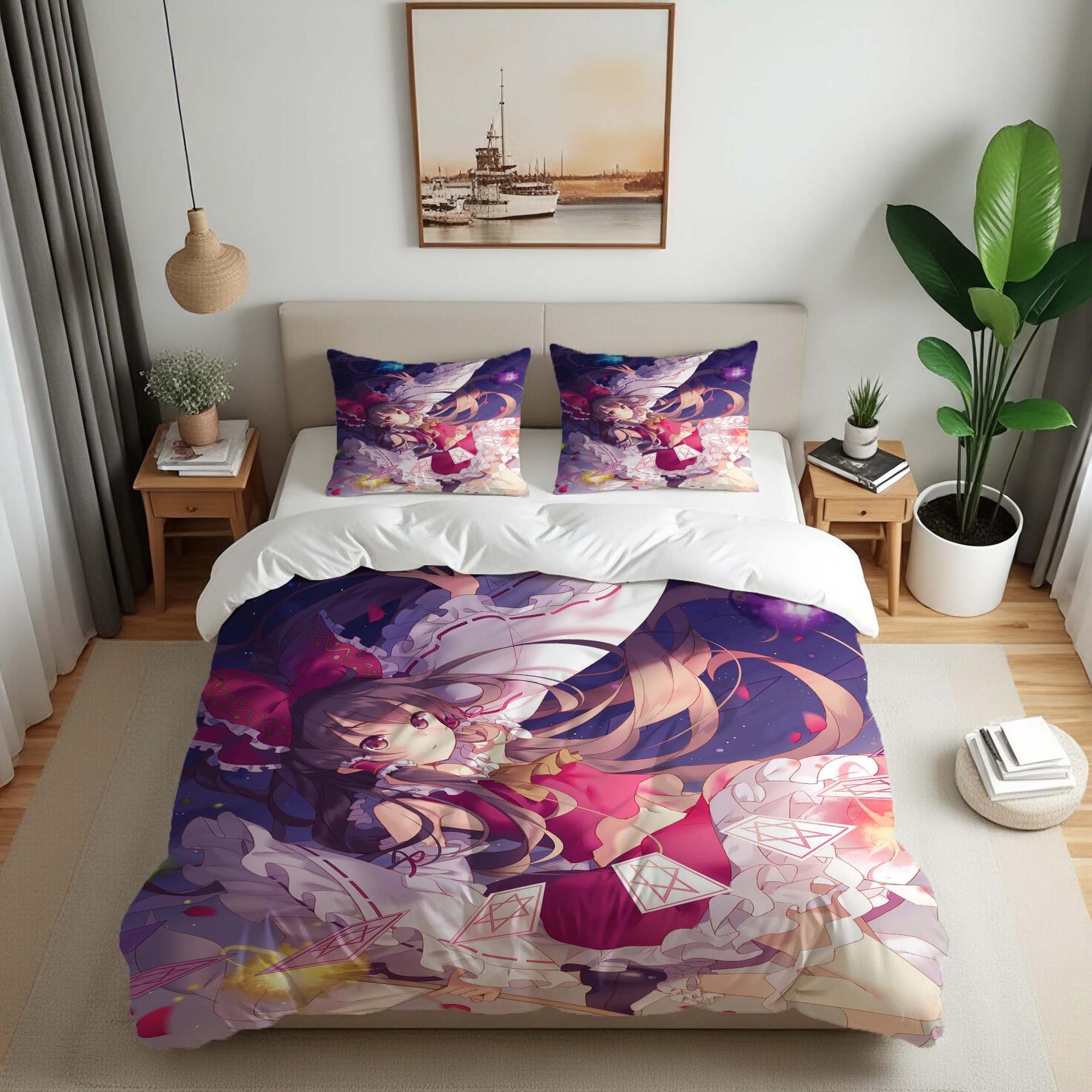 3D Digital Printing Two-Dimensional Series Three-Piece Bedding Kit Bedding Kit 90*190
3D Digital Printing Two-Dimensional Series Three-Piece Bedding Kit Bedding Kit 90*190