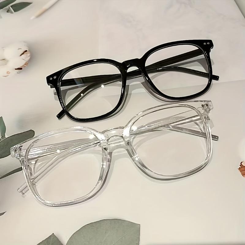 2 шт. Очки с квадратной оправой и прозрачными линзами, минималистичные модные декоративные очки, компьютерные очки для женщин и мужчин
2 шт. Очки с квадратной оправой и прозрачными линзами, минималистичные модные декоративные очки, компьютерные очки для женщин и мужчин