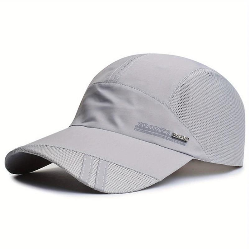 Lightweight Baseball Cap Summer Running Cap Breathable Sun Hat for Outdoor Sports Fishing Adjustable Snapback світло-сірого кольору
Lightweight Baseball Cap Summer Running Cap Breathable Sun Hat for Outdoor Sports Fishing Adjustable Snapback світло-сірого кольору