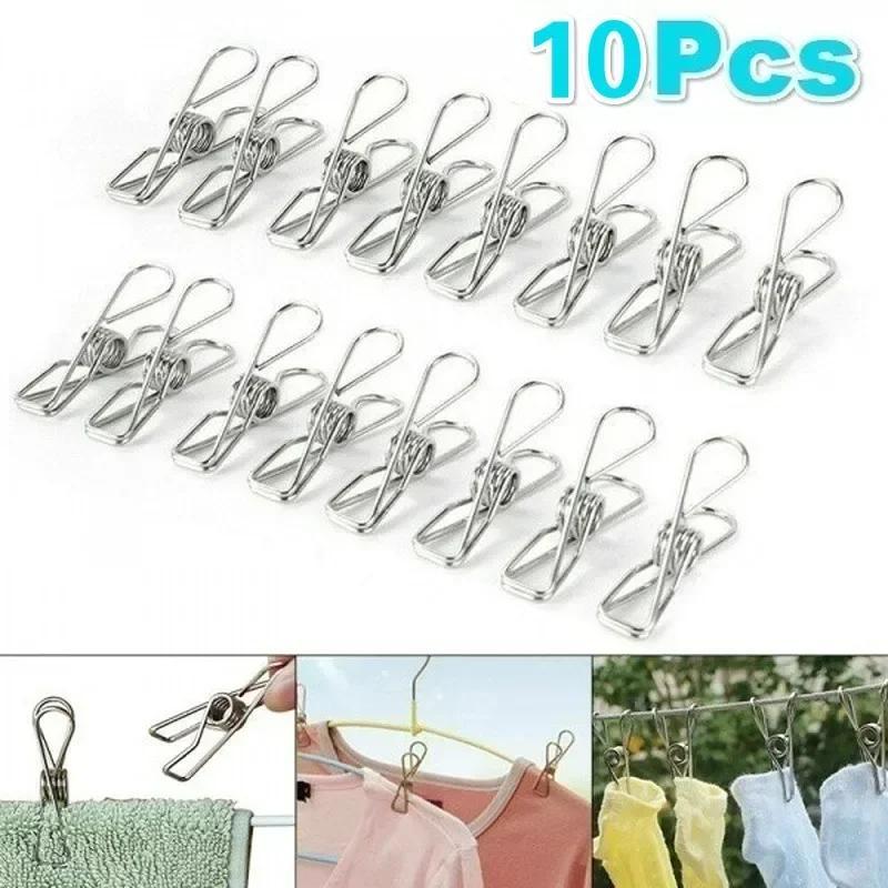Underwear and Panty Clip Socks 20PCS 6cm Stainless Steel Wire Rack Clip Sealing and Drying Socks Clip
Underwear and Panty Clip Socks 20PCS 6cm Stainless Steel Wire Rack Clip Sealing and Drying Socks Clip
