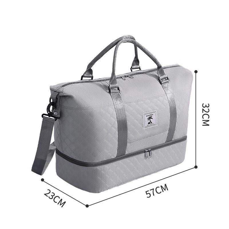 Diamond Pattern Travel Duffel Bag
Diamond Pattern Travel Duffel Bag