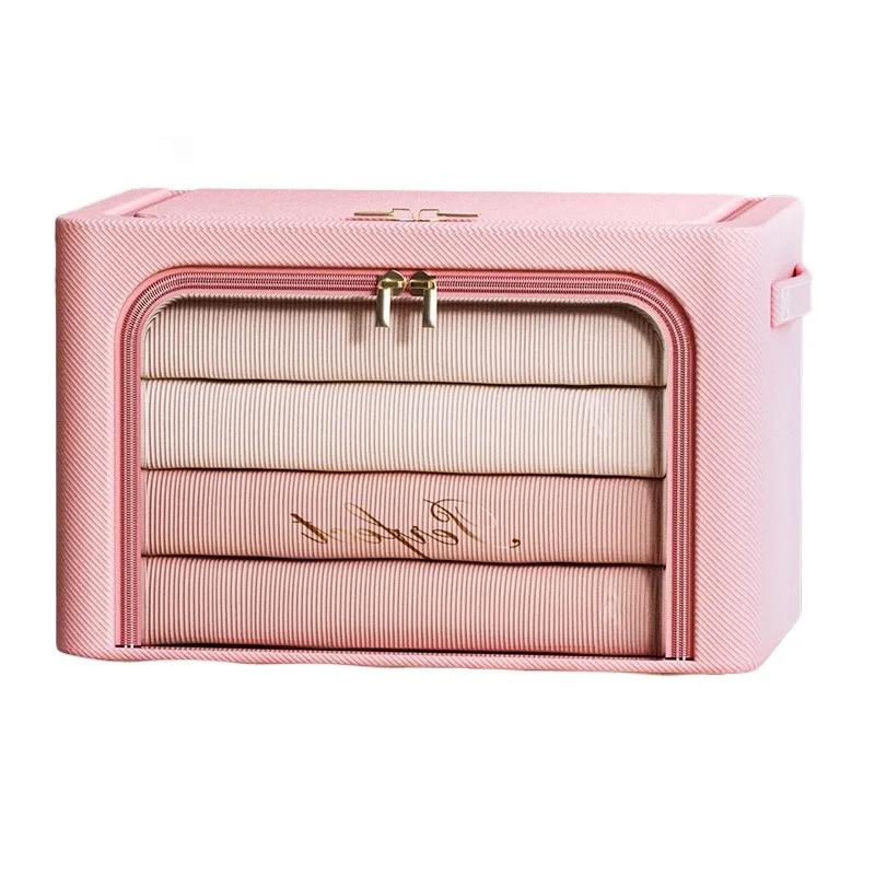 Extra Large Fabric Storage Bin with Dividers Foldable Clothes Organizer for Closet Bedroom Multi Purpose Home Organization
Extra Large Fabric Storage Bin with Dividers Foldable Clothes Organizer for Closet Bedroom Multi Purpose Home Organization