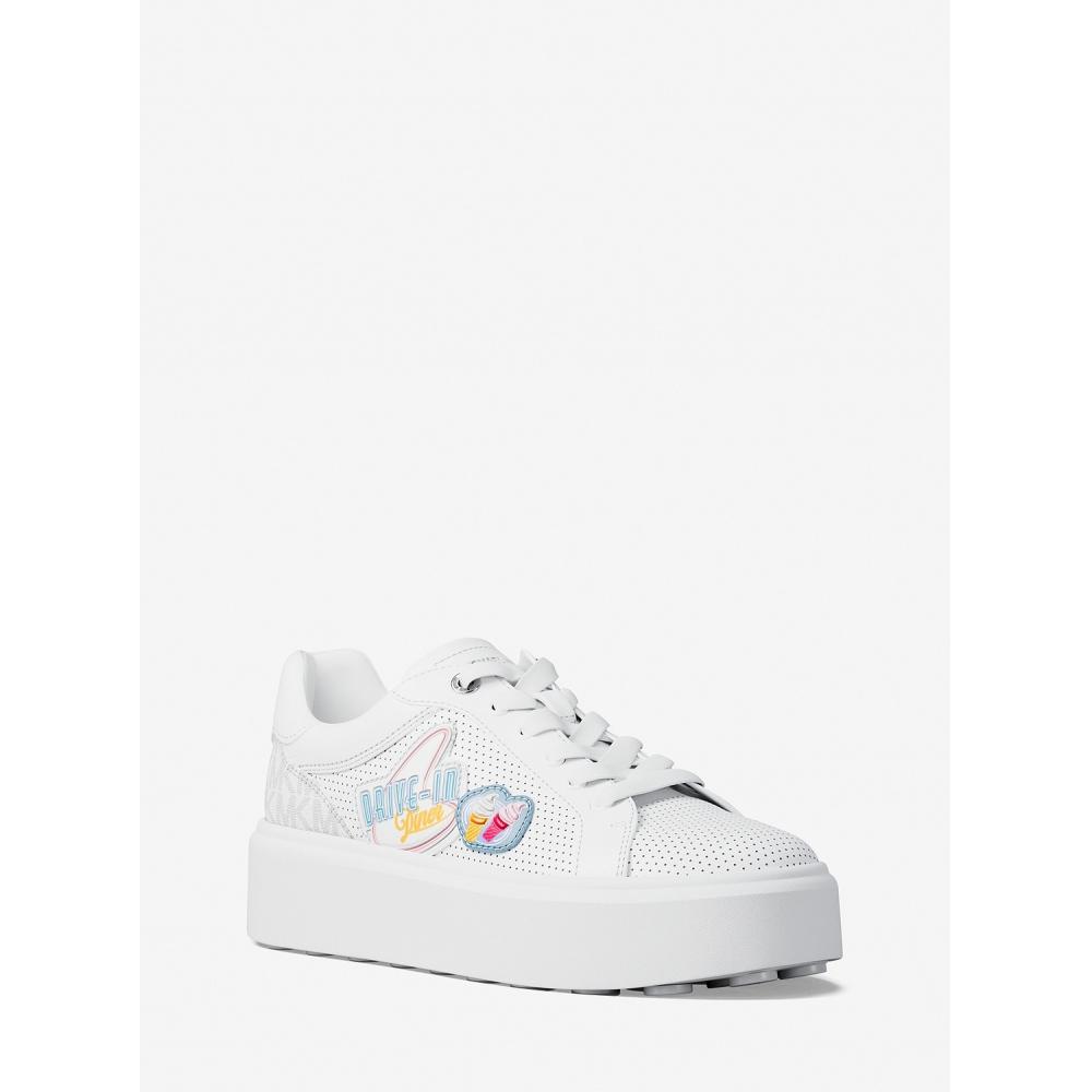 Michael Kors Romey Emblish Mixed Media Sneakers 49t5rmfs1l3535 Bright White 5.5
Michael Kors Romey Emblish Mixed Media Sneakers 49t5rmfs1l3535 Bright White 5.5