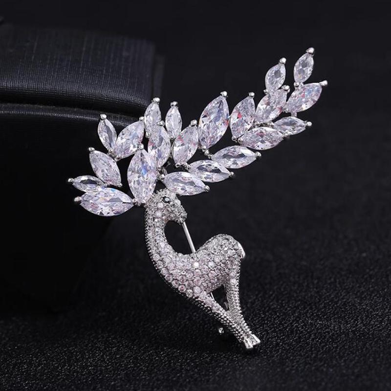 Fashion Rhinestone Deer Shaped Brooch Exquisite Shiny Pin Corsage For Women Girls Clothing Coat Wedding Accessories Gifts серебряный
Fashion Rhinestone Deer Shaped Brooch Exquisite Shiny Pin Corsage For Women Girls Clothing Coat Wedding Accessories Gifts серебряный