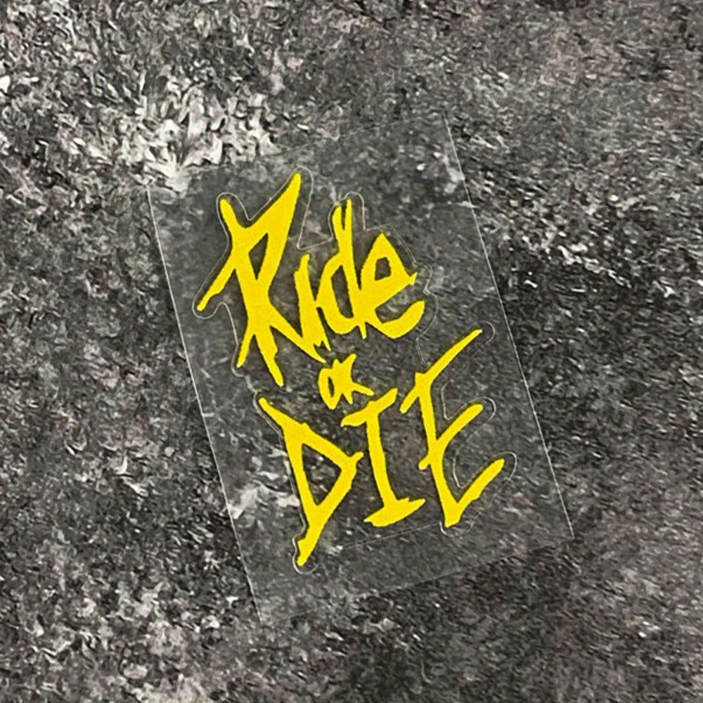 1 шт. Водонепроникна ПЕТ-наклейка Ride or Die для велосипедів, Міцна наклейка на раму та корпус для дорожніх, гоночних та позашляхових велосипедів - Набір різних кольорів 5x3.5cm жовтий
1 шт. Водонепроникна ПЕТ-наклейка Ride or Die для велосипедів, Міцна наклейка на раму та корпус для дорожніх, гоночних та позашляхових велосипедів - Набір різних кольорів 5x3.5cm жовтий