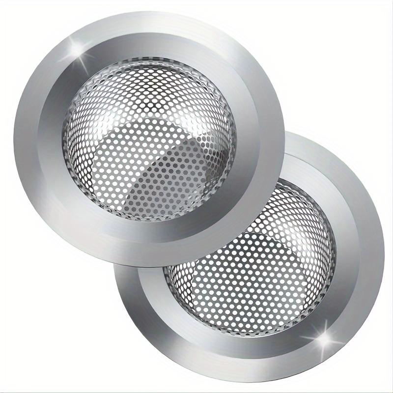 2pcs Kitchen Sink Strainer, Stainless Steel Sink Drain Strainer, Large Wide Rim 4.5 Diameter, Food Catcher For Most Sink Drains
2pcs Kitchen Sink Strainer, Stainless Steel Sink Drain Strainer, Large Wide Rim 4.5 Diameter, Food Catcher For Most Sink Drains