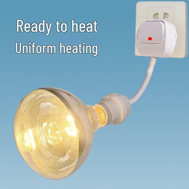 275 Вт Настінний Безперфораторний Обігрівач для Ванної Кімнати: Теплова керамічна лампа, стійка до високих температур
275 Вт Настінний Безперфораторний Обігрівач для Ванної Кімнати: Теплова керамічна лампа, стійка до високих температур