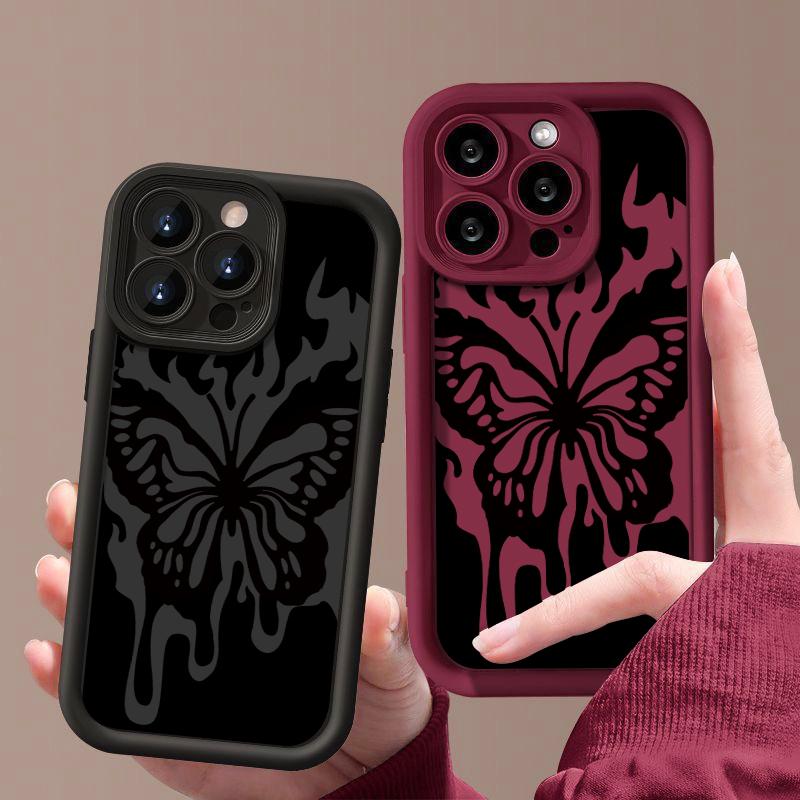 Чехол для телефона из термополиуретана конфетного цвета для iPhone 16 Pro 15 14 Plus 13 12 11 Pro Max Xs Xr 8 7, противоударный, с рисунком бабочки, мягкий, защитный чехол для линз, Funda iPhone 16 чёрный
Чехол для телефона из термополиуретана конфетного цвета для iPhone 16 Pro 15 14 Plus 13 12 11 Pro Max Xs Xr 8 7, противоударный, с рисунком бабочки, мягкий, защитный чехол для линз, Funda iPhone 16 чёрный