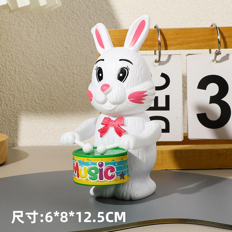 Children Cute Clockwork Drumming Rabbit Toy Creative Funny Drumming Puppy/elephant Wind Up Animal Toy Baby Training Heads Up Toy clockwork
Children Cute Clockwork Drumming Rabbit Toy Creative Funny Drumming Puppy/elephant Wind Up Animal Toy Baby Training Heads Up Toy clockwork